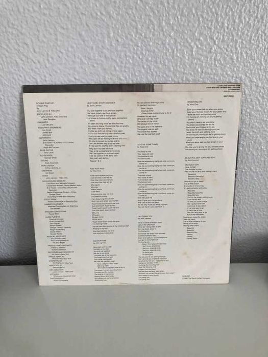 Vinil John Lennon & Yoko Ono "Double Fantasy"
