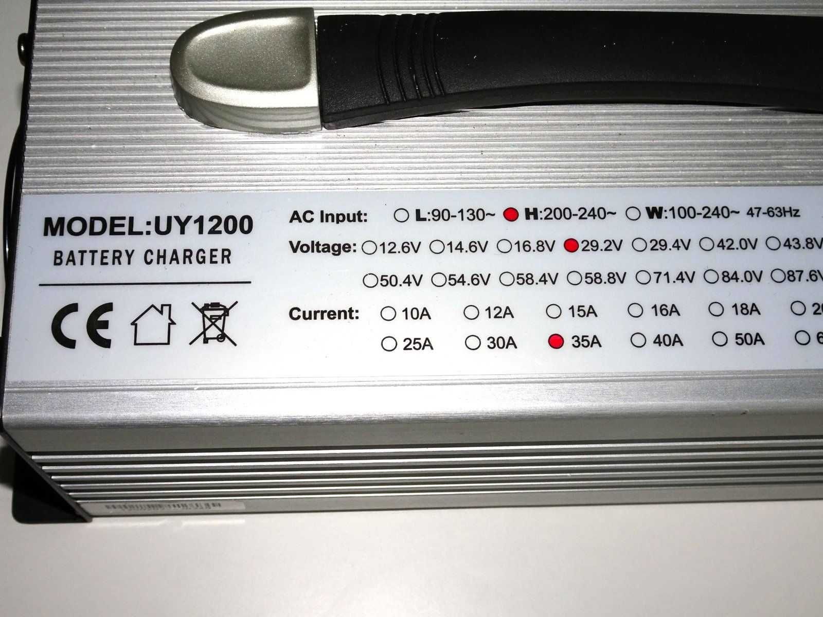 Зарядний пристрій Charger LiFePo4 акумулятор 8S, 29.2 Volt, 35A UY1200