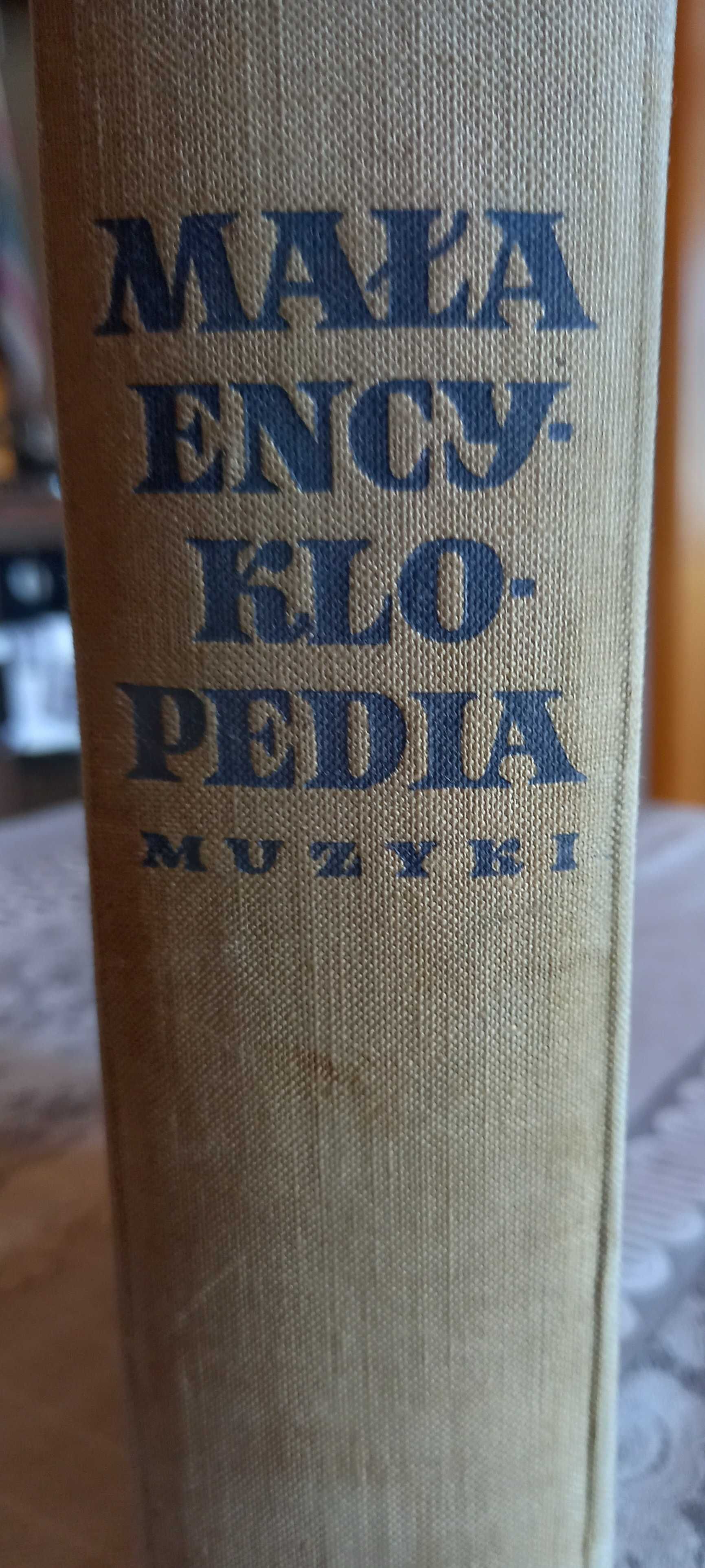 książka Mała Encyklopedia Muzyki 1960 r