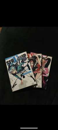 Servamp tomy 1-3 manga