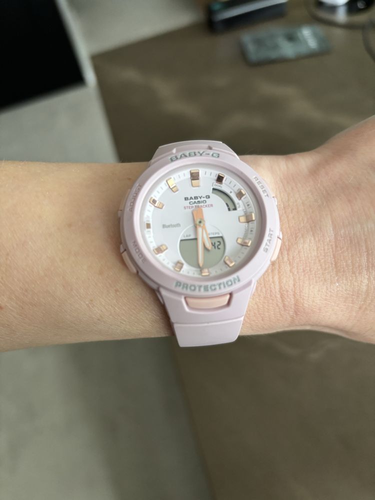 Zegarek Casio Baby-G BSA-B100, G-SHOCK, damski, dziewczęcy, idealny