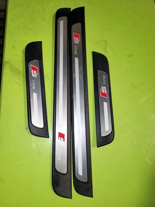 Listwy  nakładki na progi Audi A4 a5 B8 s-line sportback