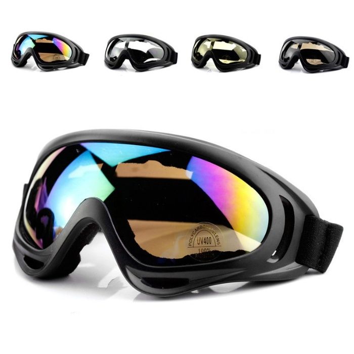 Óculos Mascara Motociclista Ski Snowboard Paintball Neve NOVO