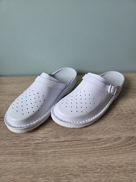 Buty klapki do szpitala na praktyki chodaki medyczne lekarskie nowe