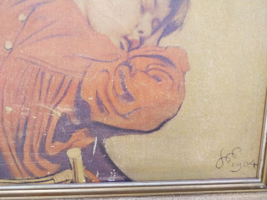 Obraz w drewnianej ramie