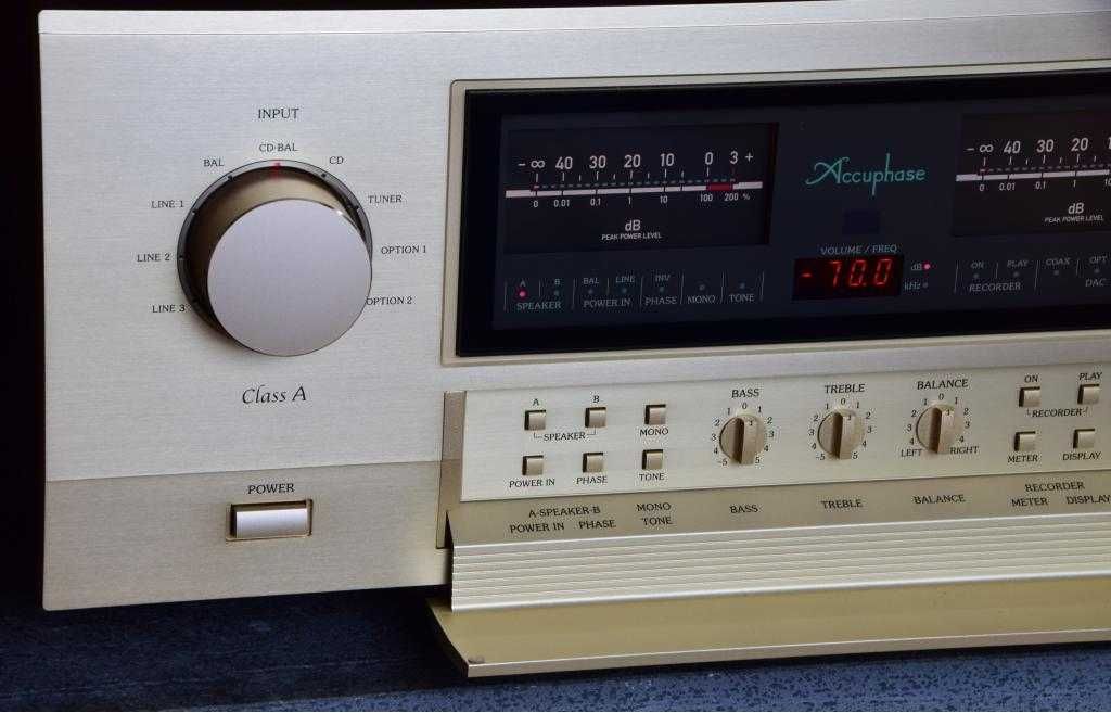 Wzmacniacz Accuphase E-600 czysta klasa A jak nowy swiezo po serwisie