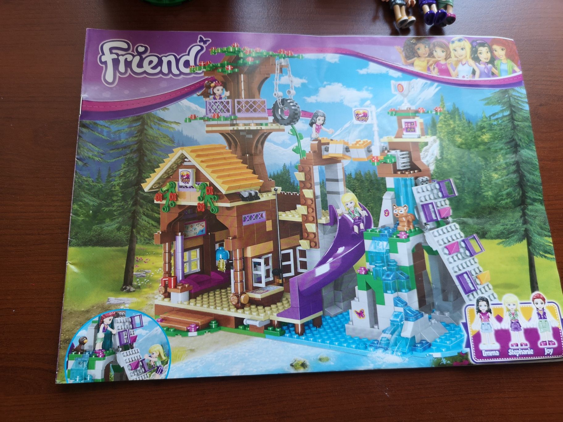 Klocki Friends domek na drzewie