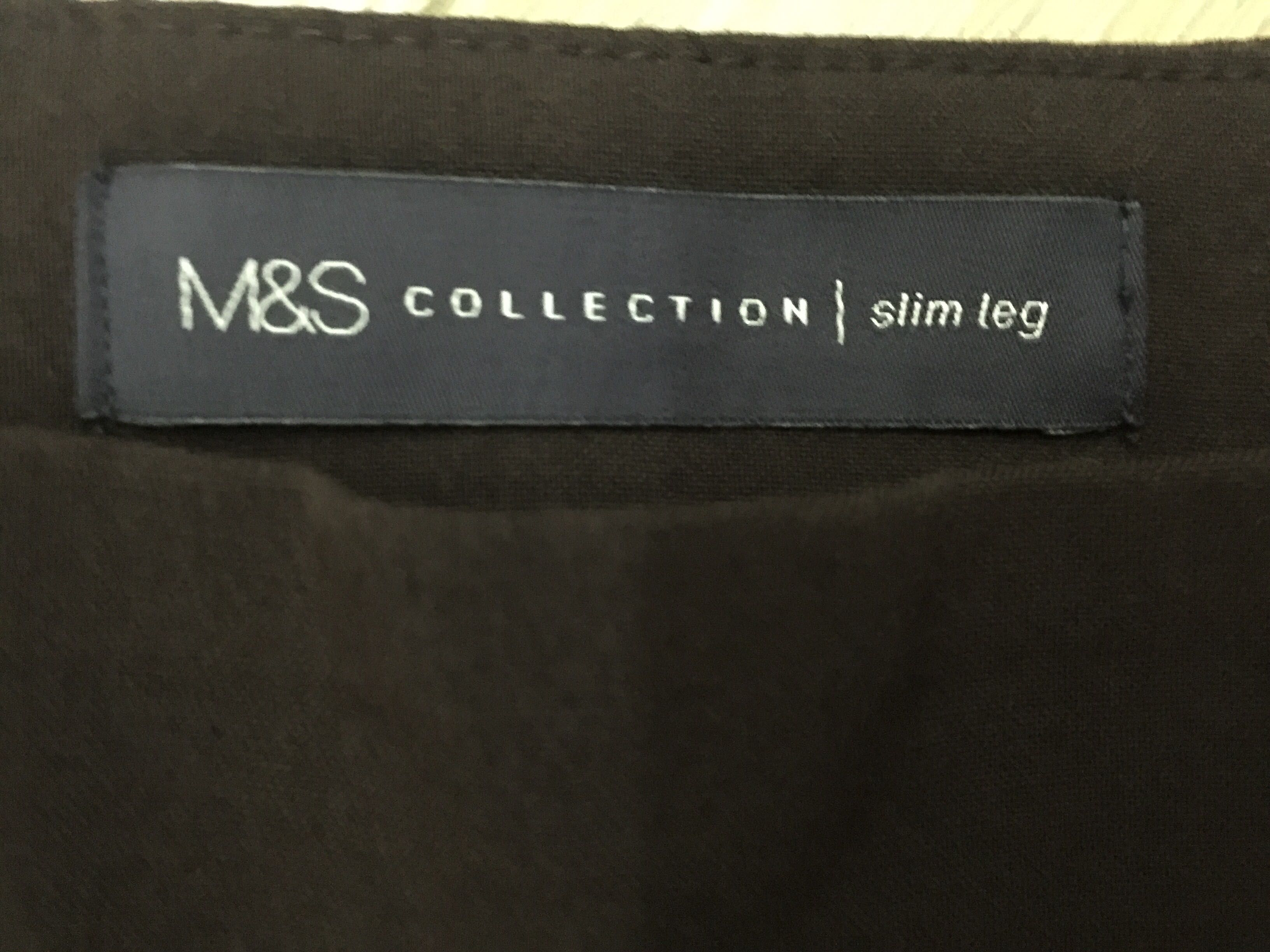 Брюки M&S , штани slim leg в гарному стані