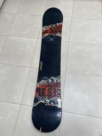 Prancha snowboard solomon pulse 156 usada