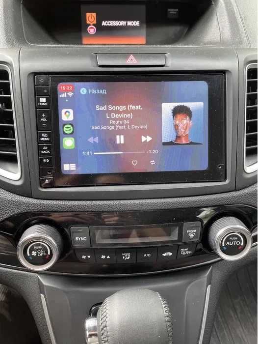 Прошивка - оновіть свою Honda CRV 2015-2016 – встановіть Apple CarPlay