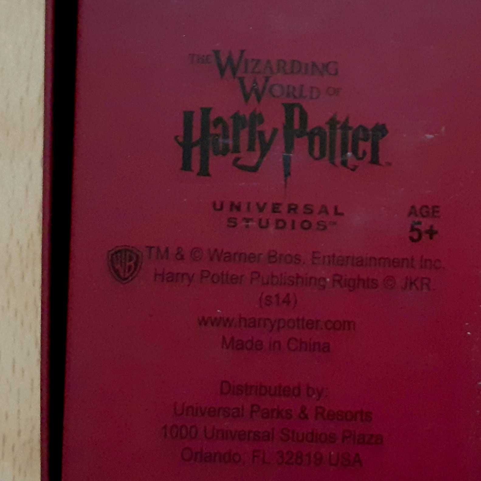 Conjunto Harry Potter cachecol, varinhas e mapa