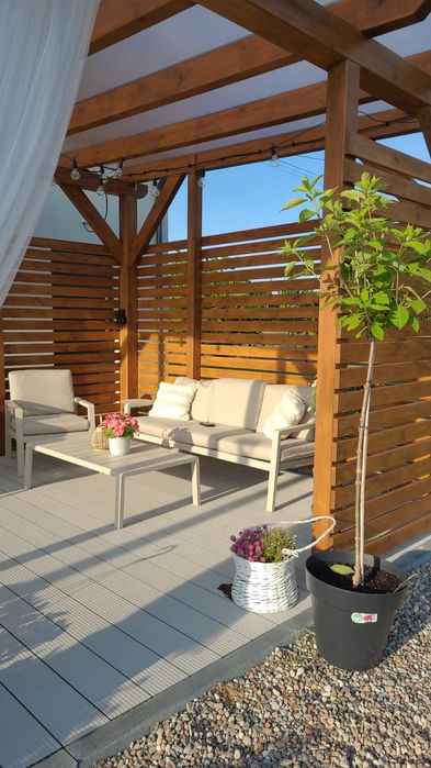 Taras pergola altana zabudowa drewniana na wymiar