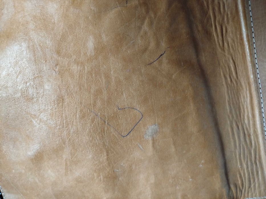 Torebka skórzana  listonoszka retro Dwustronna