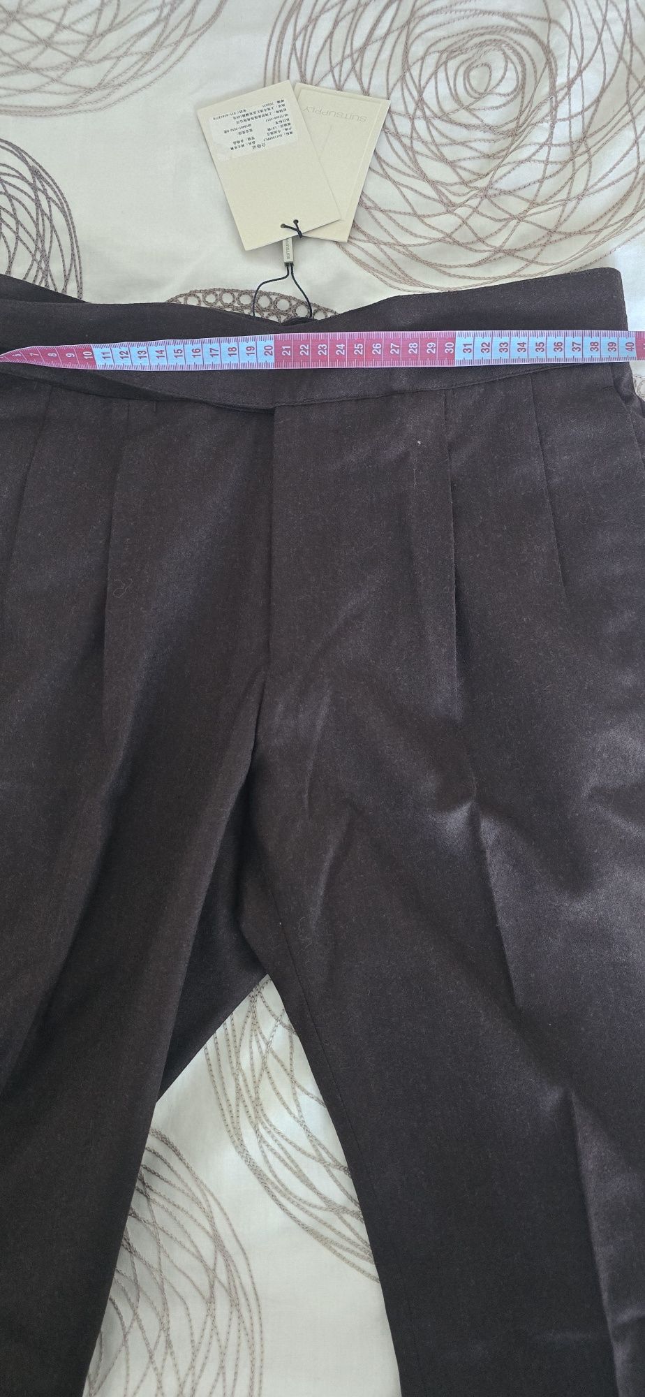 Nowe spodnie gurkha od Suitsupply r. 46 (100% wełna)