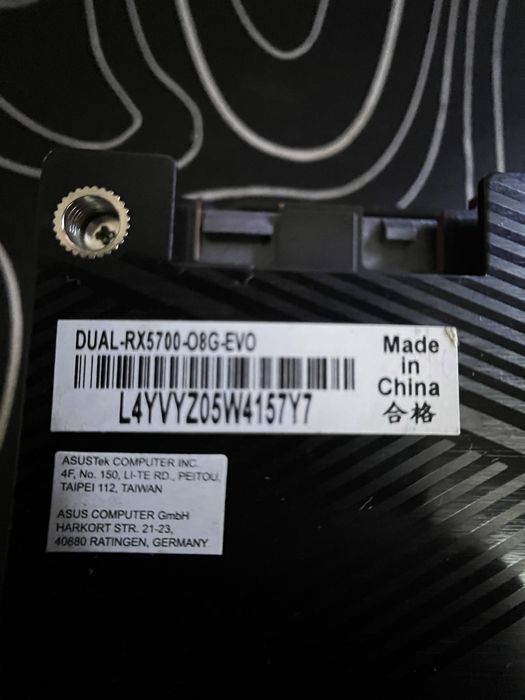 Продам ігрову відеокарту RX 5700 8gb