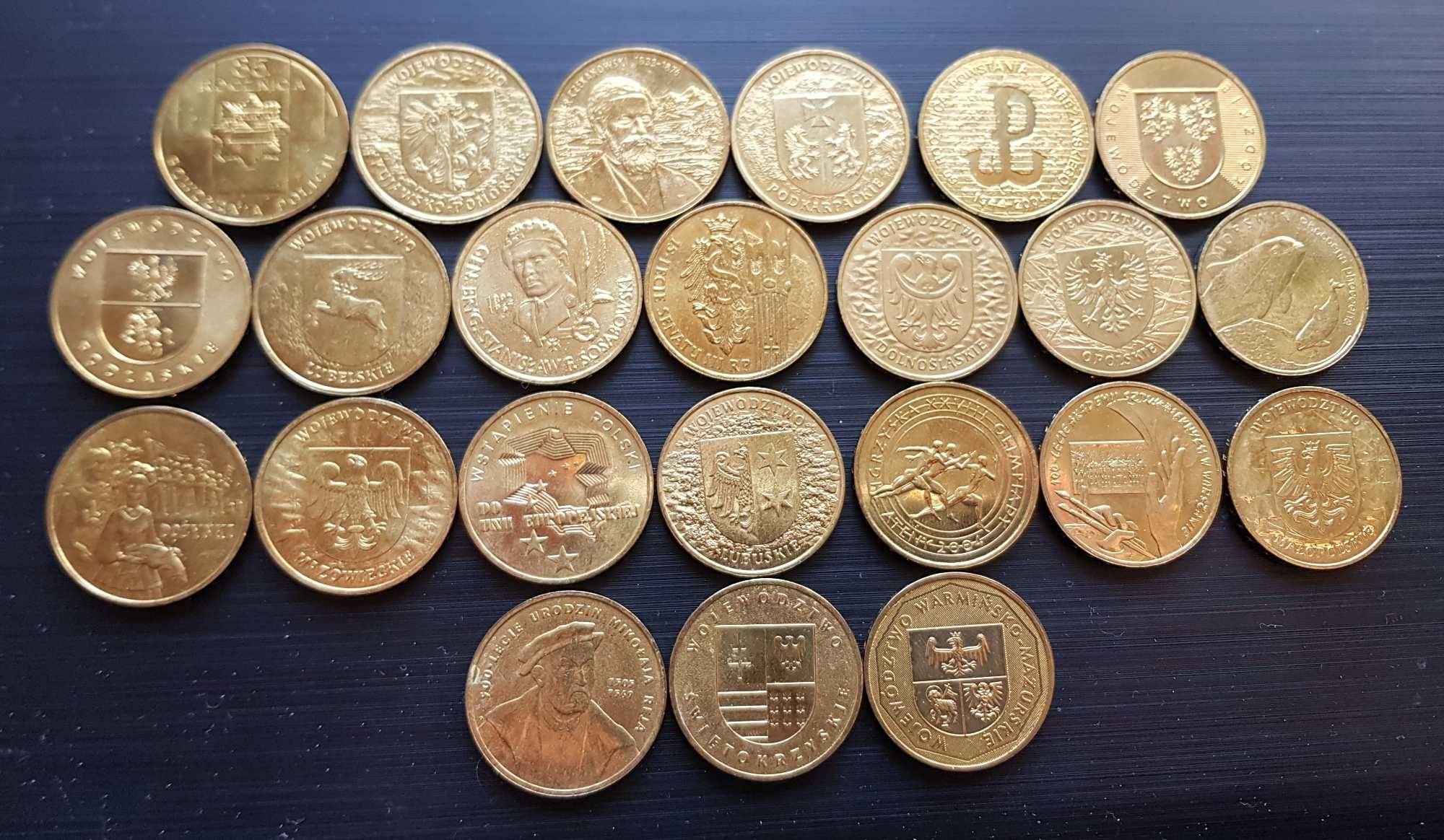 2 ZŁOTE GOLD NORDIC Zestaw 35 monet