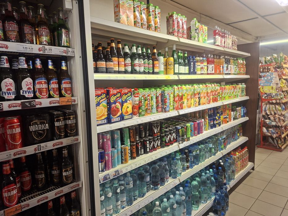 Regały sklepowe metalowe, gondola