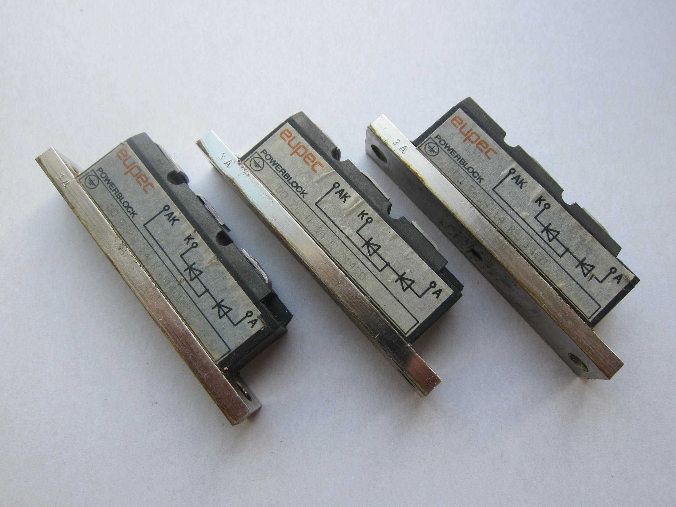 Диодная сборка EUPEC DD76N14K14CD 76А 3шт на частотник инвертор 40кВт
