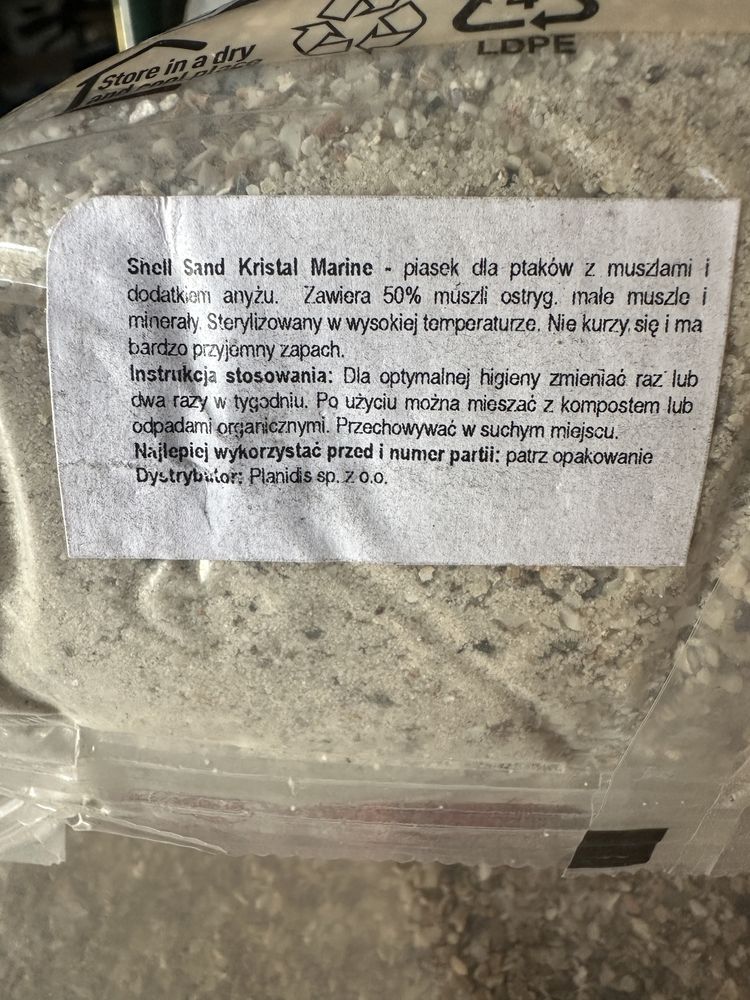 4 x Versele-Laga Prestige Piasek dla ptaków