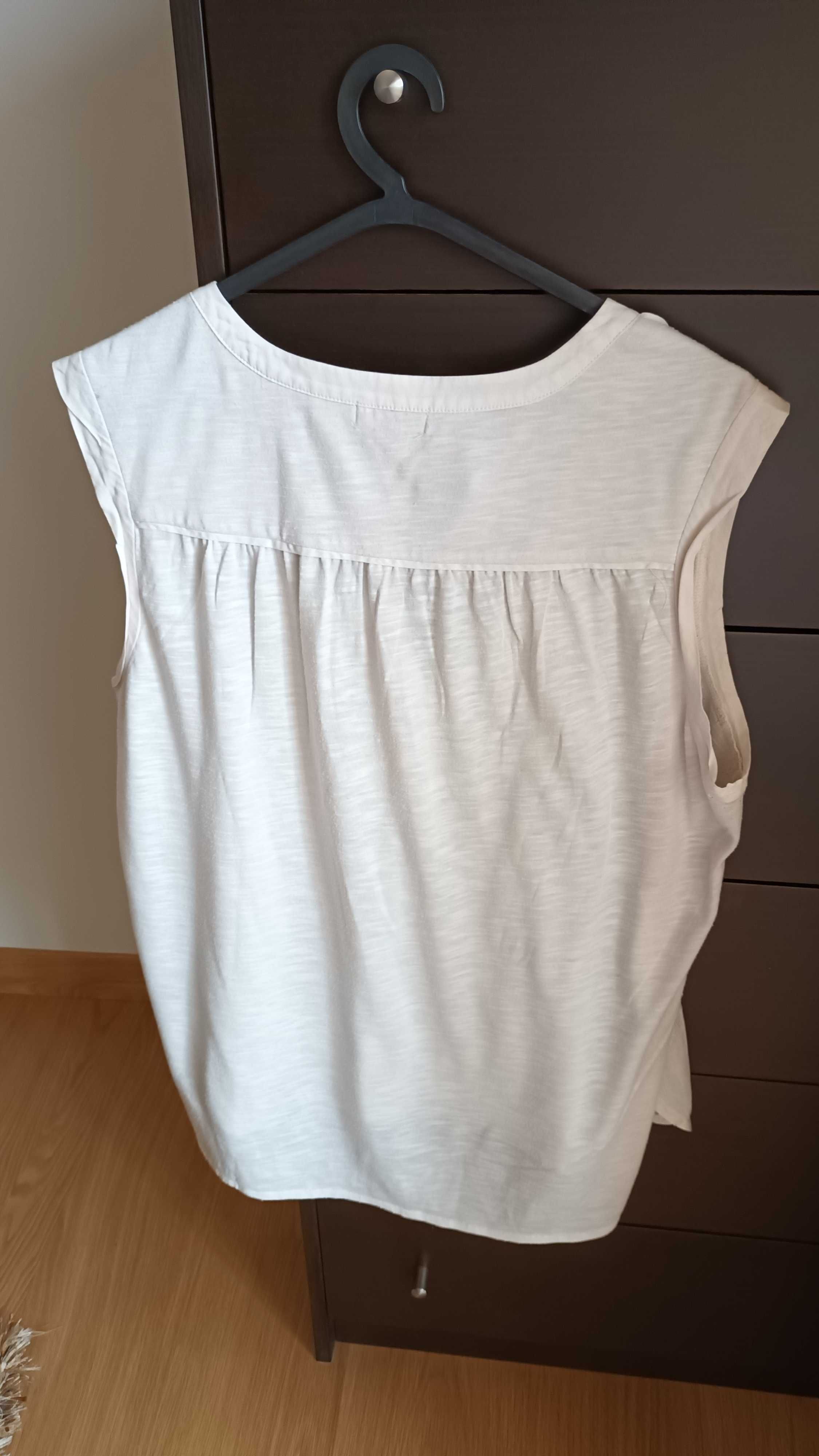 Blusa/túnica  bege da Cortefiel