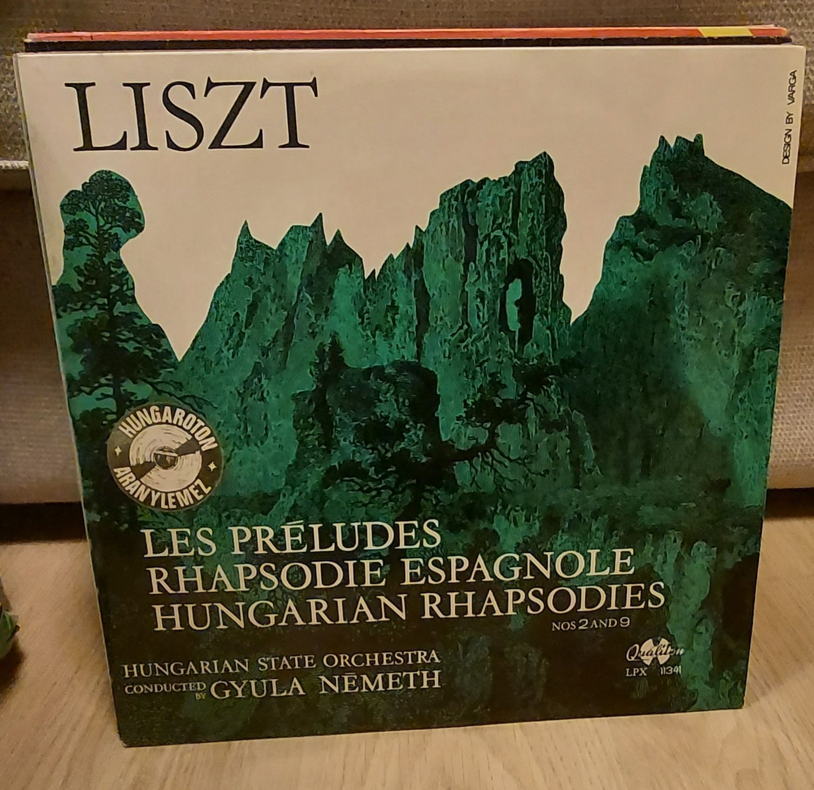 LP Liszt * , Orquestra Estatal Húngara , Gyula Németh -Les Préludes