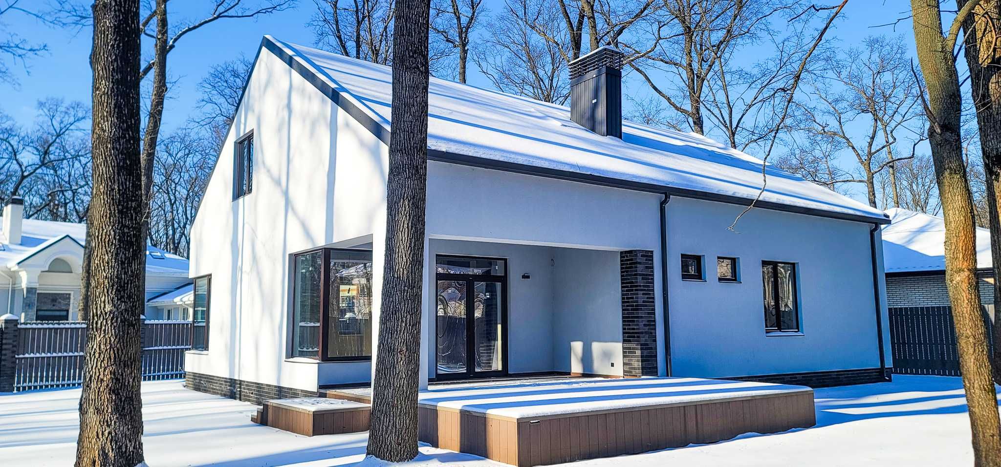 Офис продаж в посёлке "Форест" предлагает дом в скандинавском стиле