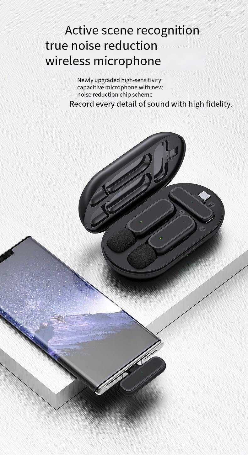 Mikrofony krawatowe do Vloga, Tik toka wersja iphone