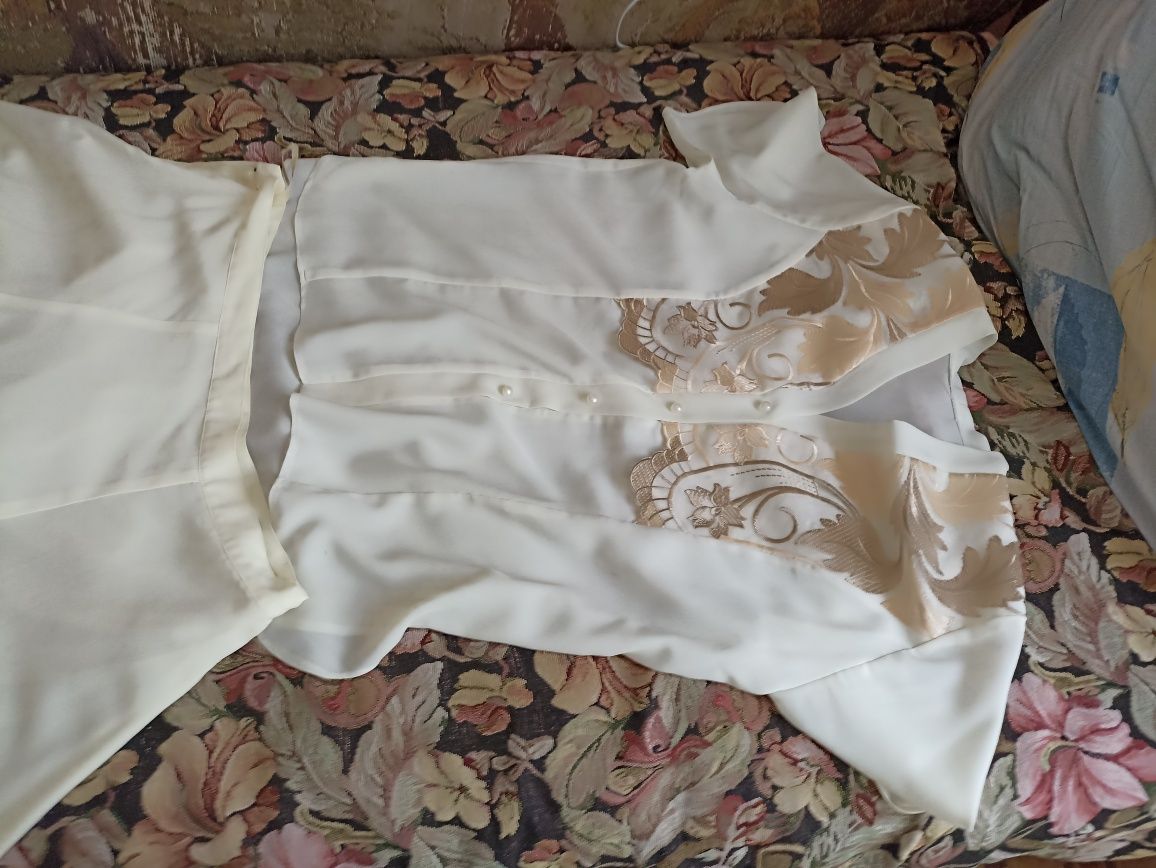 Юбка и блузка летние размер 56