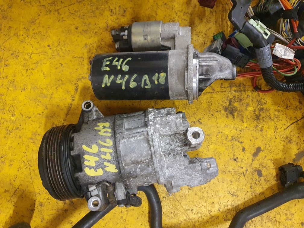 BMW E46 316i N46B18A Valvetronic Osprzęt Silnika Mały Przebieg 150tyś