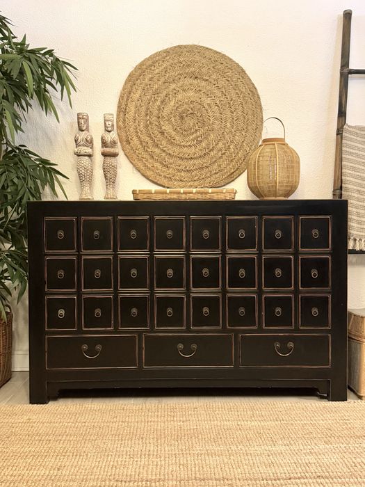 contador, consola, aparador, movel, armario, oriental, olmo, rustico