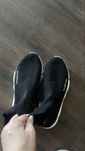 Buty skarpetka czarne