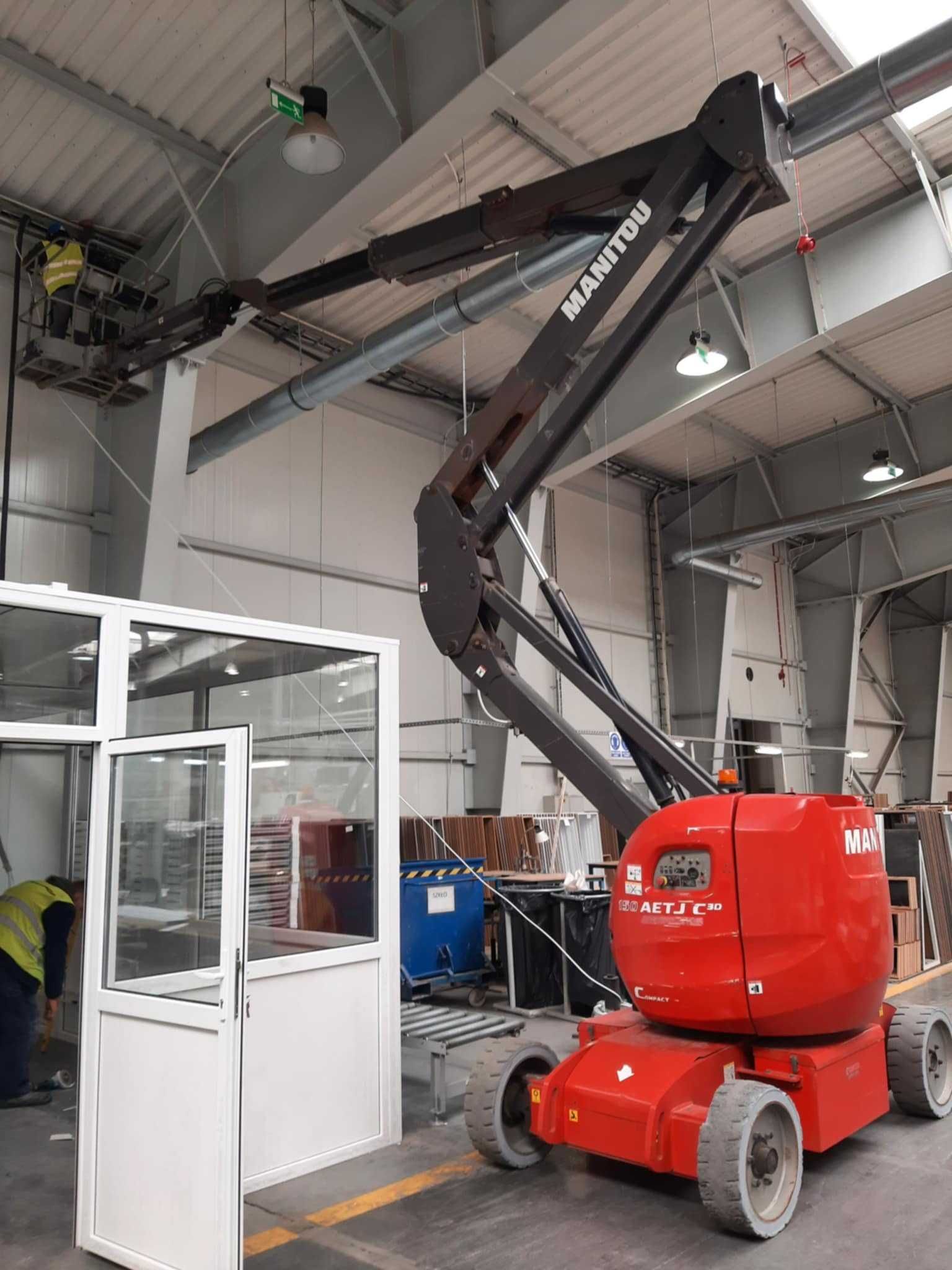 Podnośnik przegubowo -teleskopowy MANITOU 150AETJ C 3D 15M. WYNAJEM