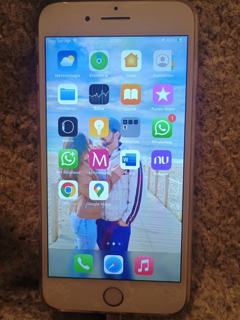 iPhone 7 plus original com bateria 83%