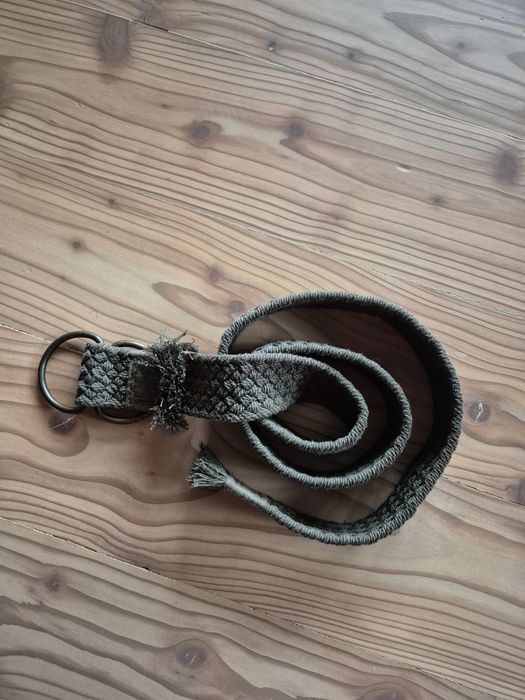 Плетений пояс (ремінь) тканинний 112см