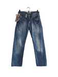 Spodnie jeansy straight, uniseks Ed Hardy rozmiar 30.