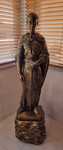Estátua soldado com cepo (cor bronze)