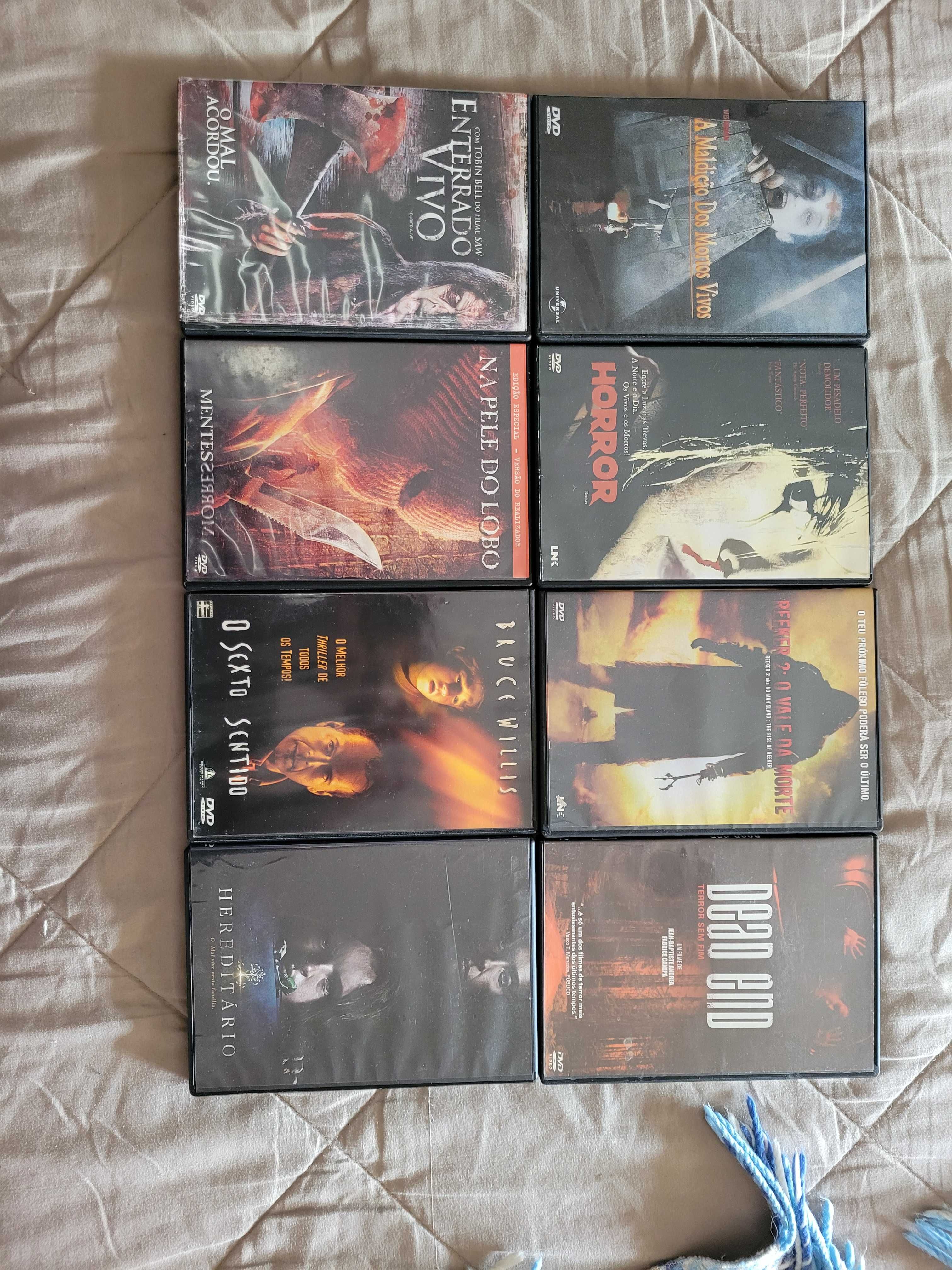 Varios filmes de terror (promocoes)