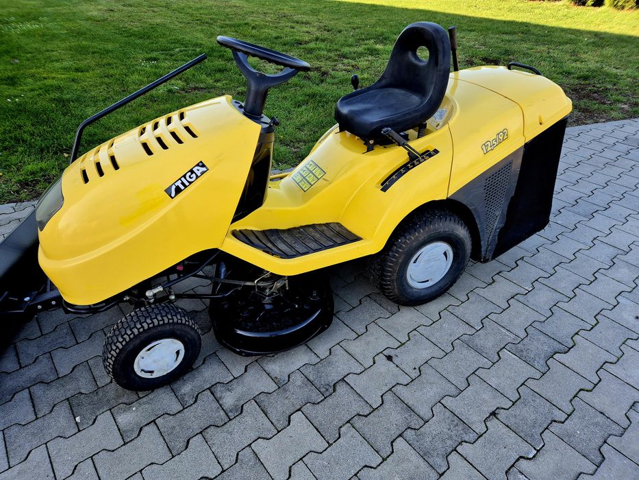 Traktorek Kosiarka STIGA 92 manualna Pług