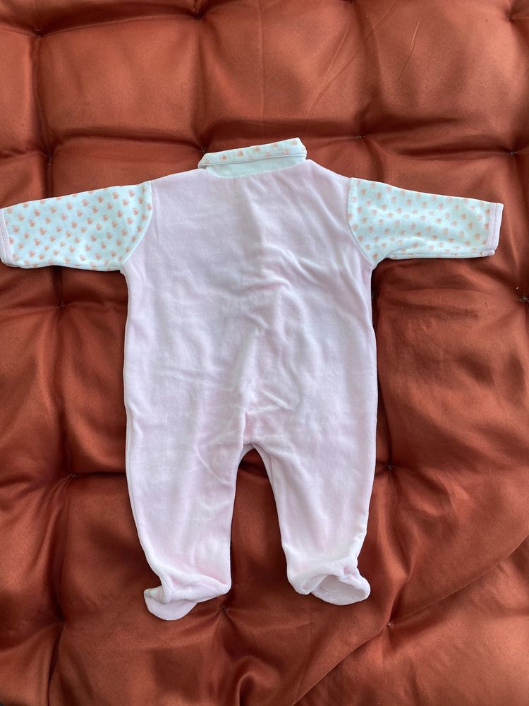 Babygrow pijaminha bebé menina 3-6 m novo