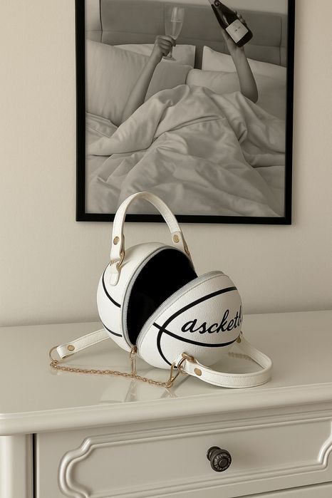 Torebka w Kształcie Piłki – Basketball Glamour