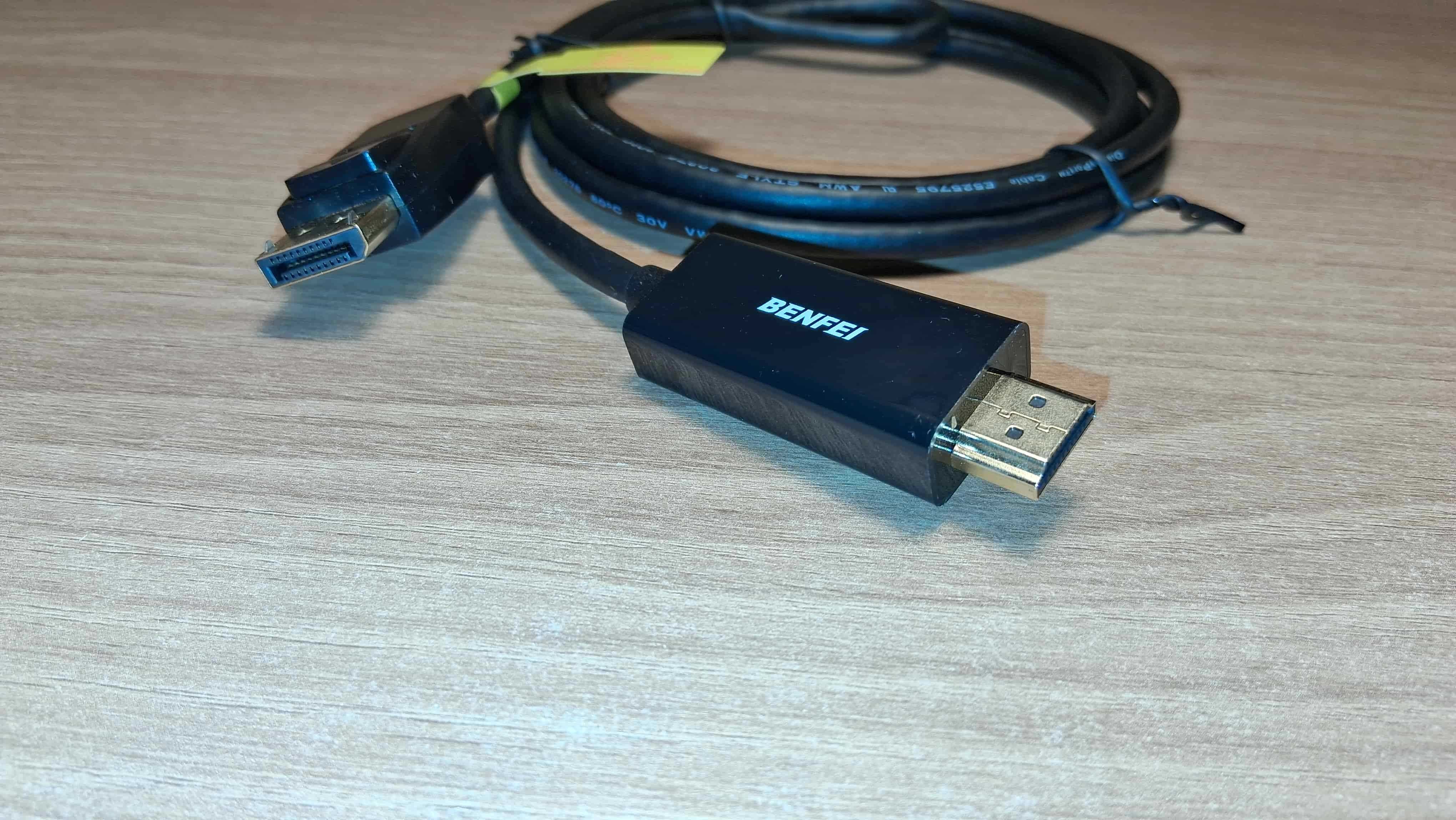 Kabel BENFEI DisplayPort DP do HDMI Monitor TV 4K