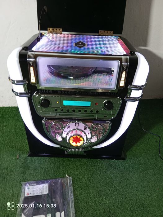 Auna jukebox Graceland szafa grająca retro gramofon z bluetooth 

Cena