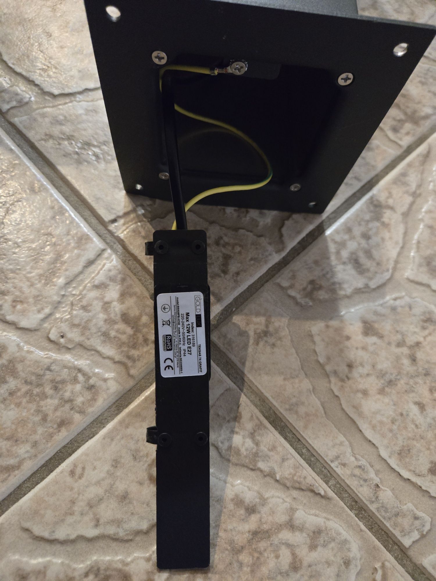 Lampa ogrodowa słupek Teksas IP44 74 cm