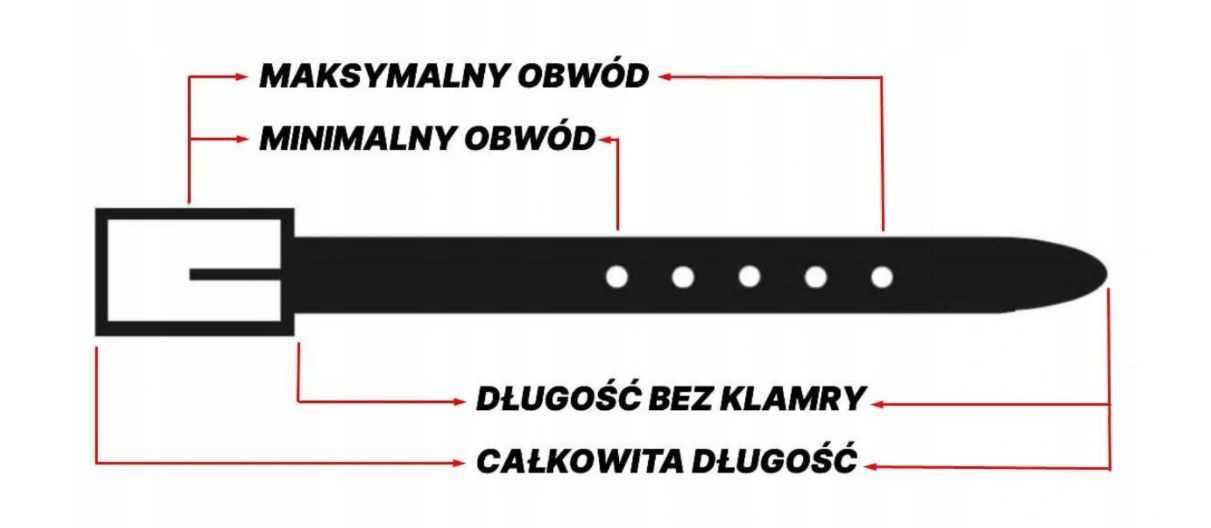 Pas Wojskowy Oficerski Skóra Jucht rozmiar 115