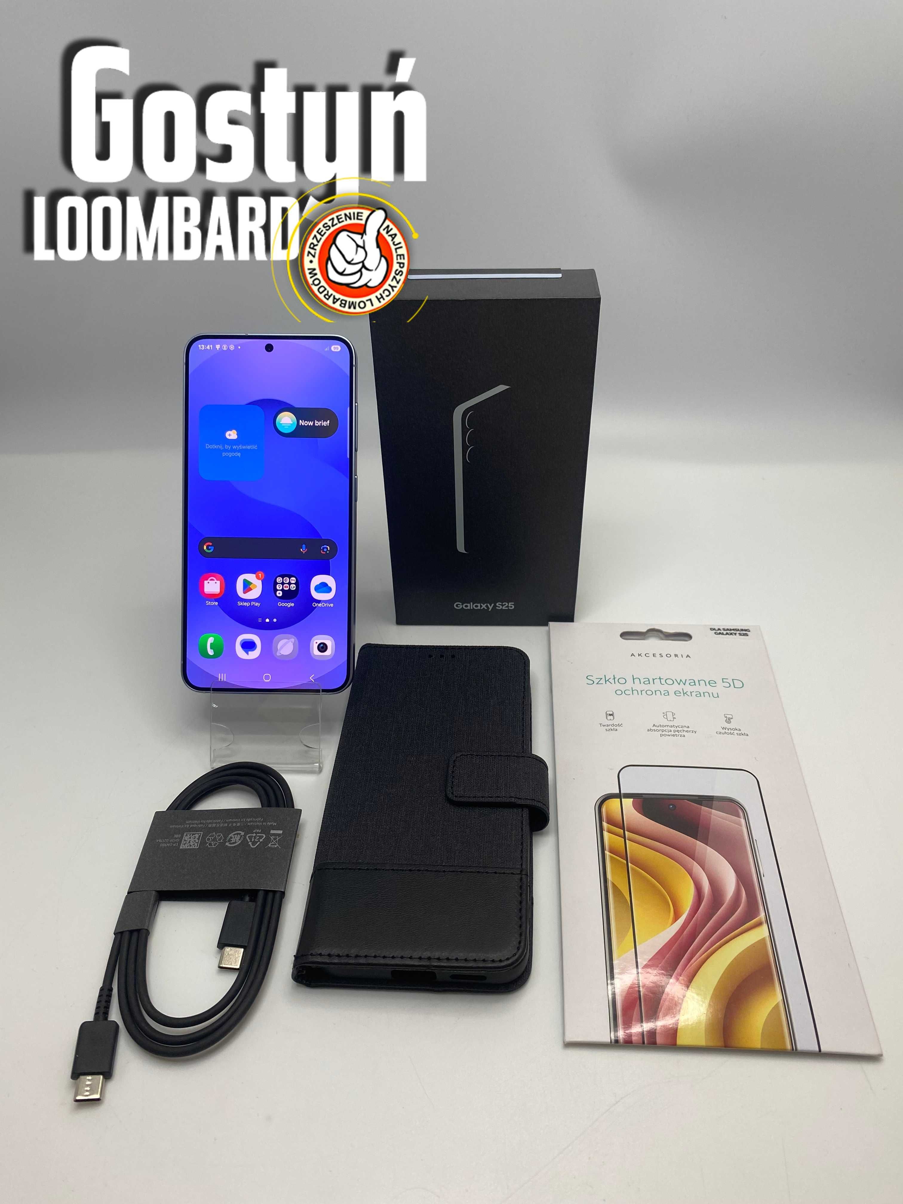 Od Lombard Gostyń Telefon Samsung Galaxy S25 12GB 128GB Ideał!!!