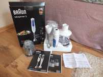 blender BRAUN Multi Quick MQ3038 Spice+ 4-elementy 700W NOWY gwarancja