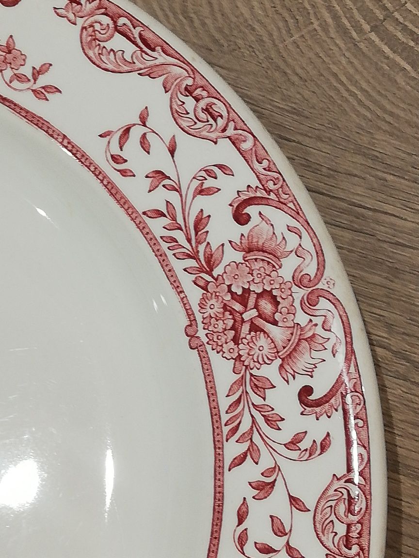 Angielska Porcelana Burslem Ironstone lata 50