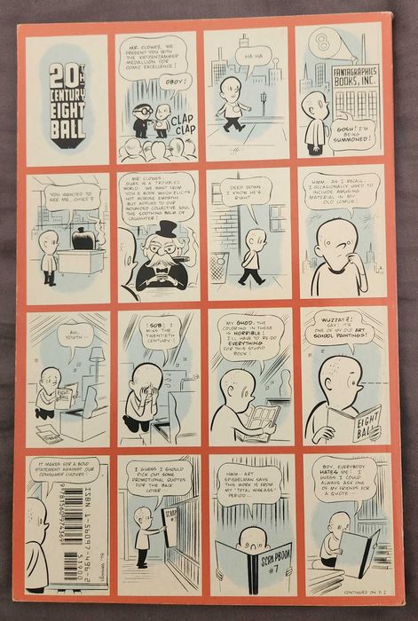 Daniel Clowes- 20th Century Eightball [Fantagraphics]  Paperback