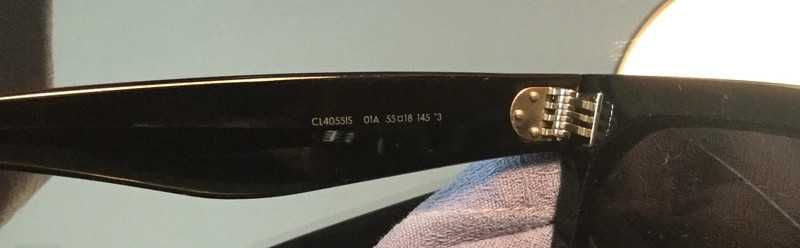 Óculos Celine PRETO e dourado