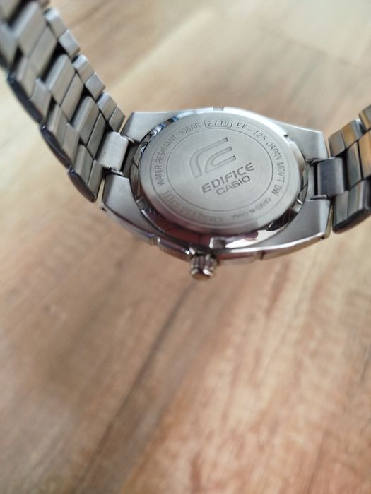 Zegarek męski Casio EDIFICE - ASCO EF-125D-2AVEF Stan BARDZO DOBRY